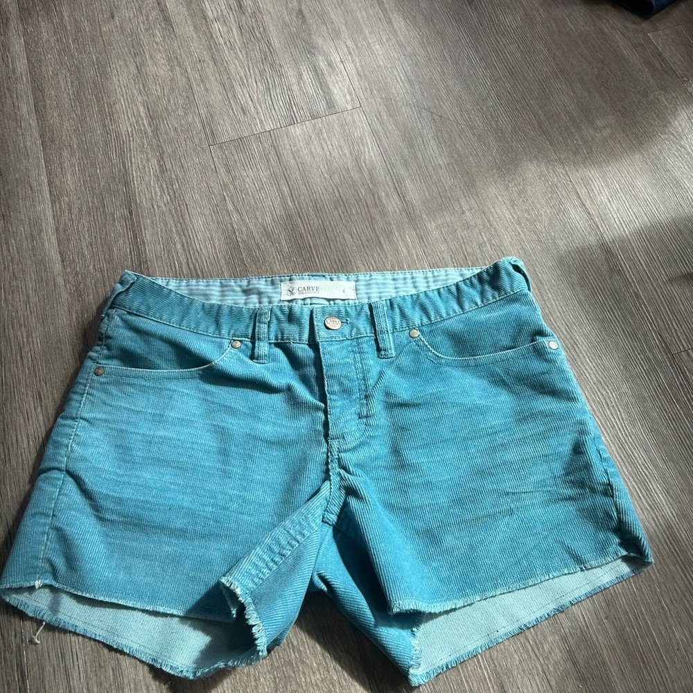 Women's Blue Denim Shorts